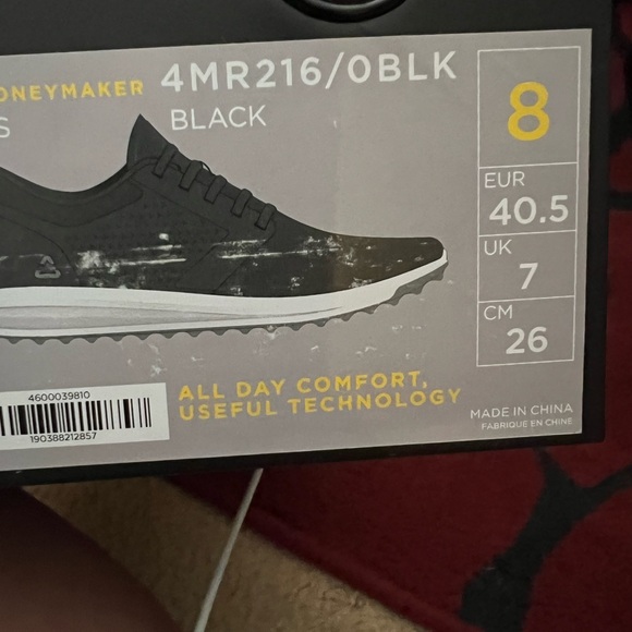 Men's TravisMathew The Moneymaker Spikeless Golf Shoes 8 - Picture 6 of 6